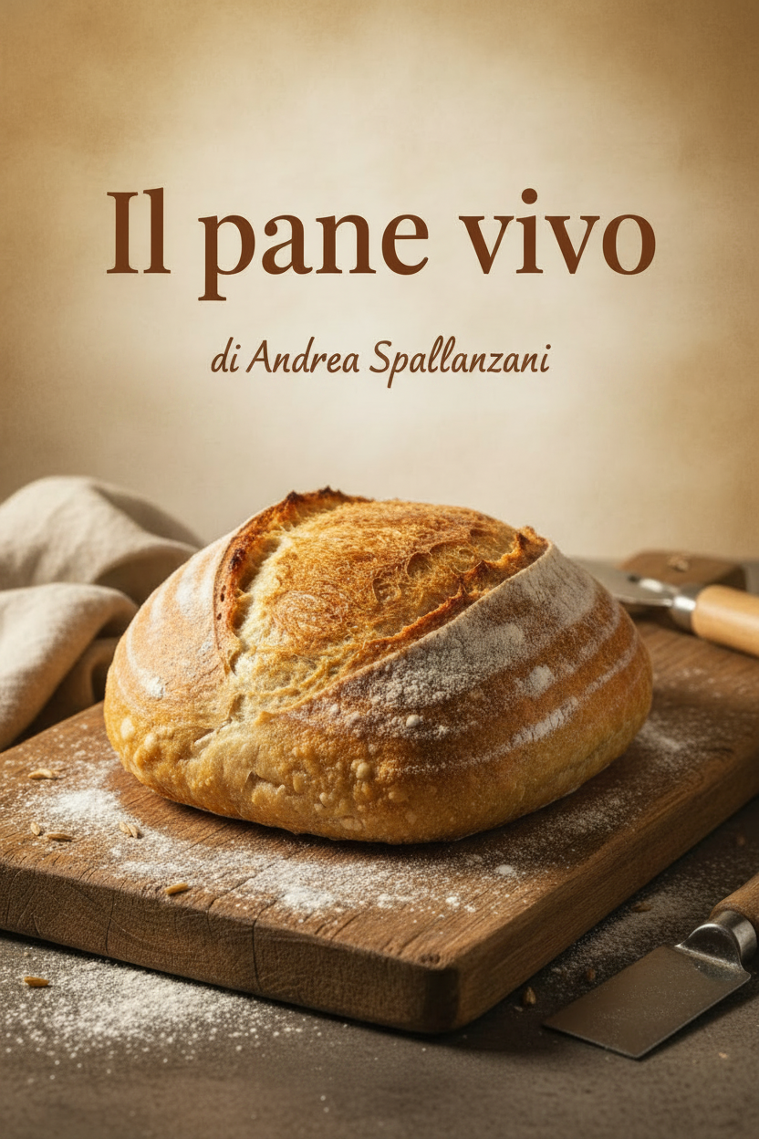 Copertina Il pane vivo - Andrea Spallanzani